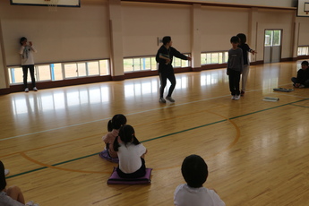 １年生迎える会リハーサル３