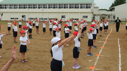 運動会全体練習３