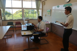 ｵﾝﾗｲﾝ終業式