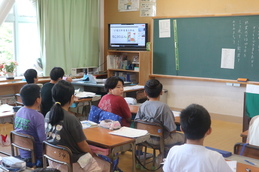 ｵﾝﾗｲﾝ終業式２