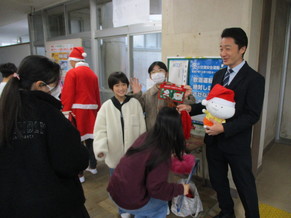 クリスマス挨拶運動３