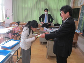 ２学期終業式３
