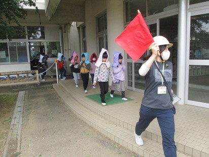 高台避難訓練１