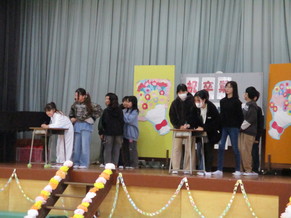 ６年生を送る会３