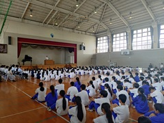 ２学期始業式